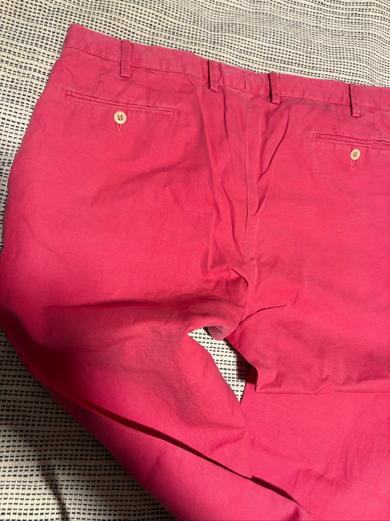 Pantalón chino Gant hombre coral rosa talla 54 L XL nuevo con etiqueta chino pant – photo 3